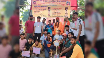 महाराणा प्रताप क्रिकेट ट्रॉफी पर शीतलपुर टीम का कब्जा