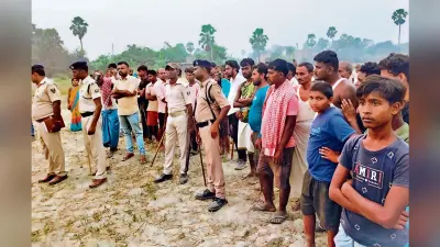 hajipur news. पानी भरे गड्ढे में डूबने से युवक की मौत