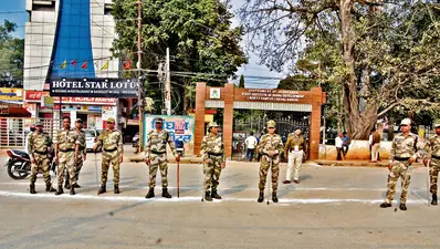 Ranchi News : पीएम के रोड शो को लेकर सख्त रही सुरक्षा