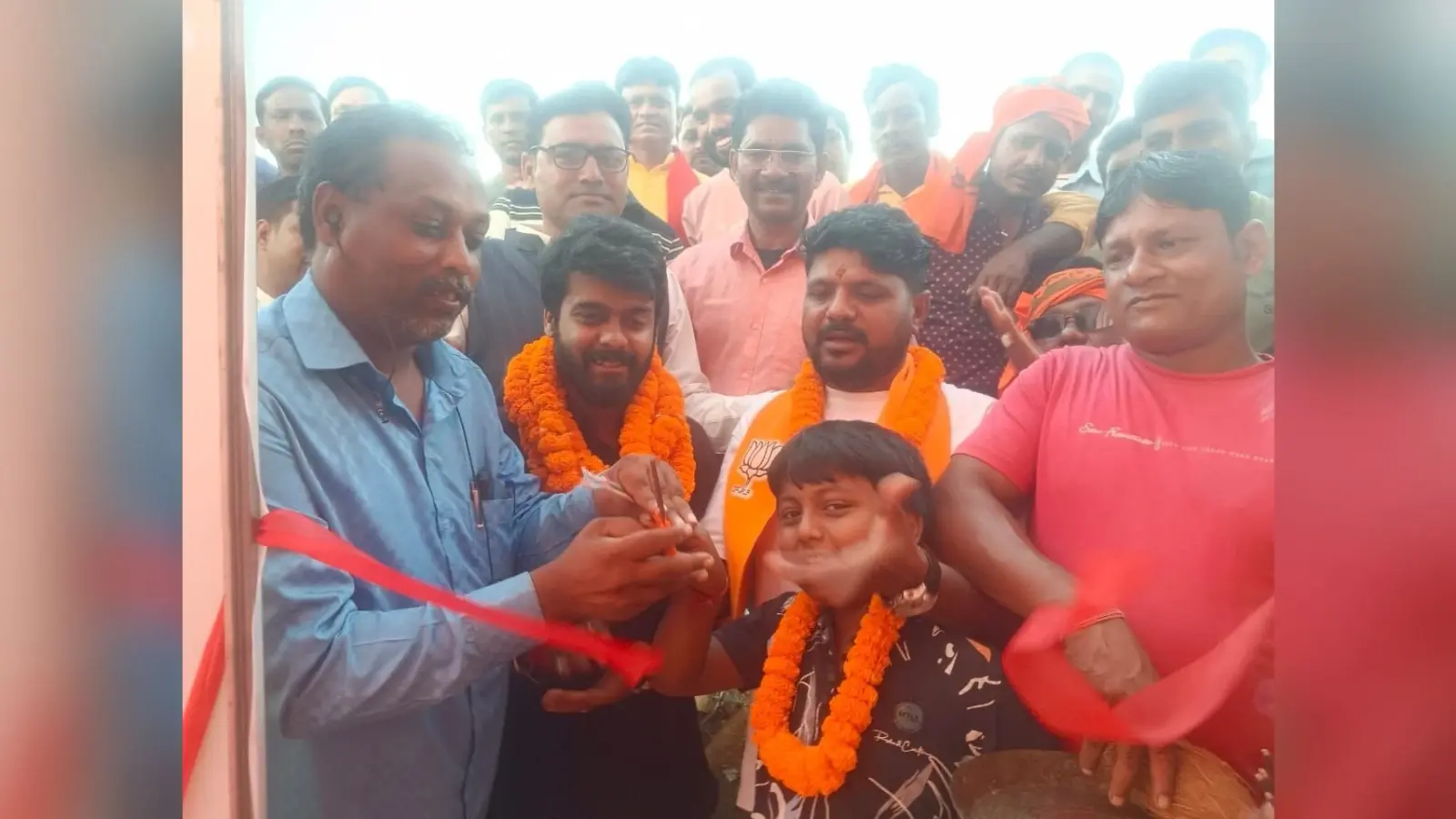 कालाझरिया मोड़ में खुला भाजपा का कार्यालय