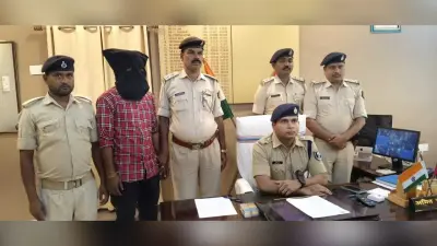 कुख्यात अपराधी आशीष अपने गांव से गिरफ्तार
