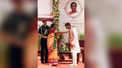 प्रियांशु कुमार ने राष्ट्रपति के हाथों गोल्ड मेडल प्राप्त कर किया नाम रौशन