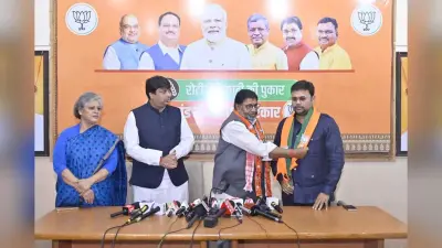 POLITICAL NEWS : कांग्रेस नेता आदित्य विक्रम भाजपा में शामिल