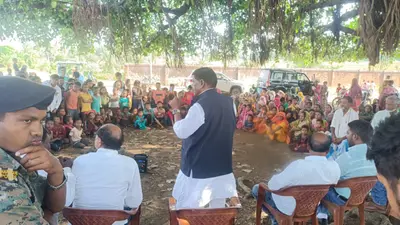 झामुमो प्रत्याशी ने दर्जनों गांवों में किया जनसंपर्क, गिनायी उपलब्धि