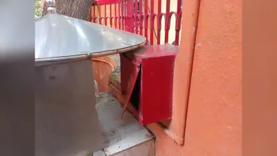 मंदिर की दानपेटी तोड़कर हजारों की चोरी