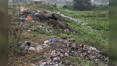 खुले में कचरा जलाने का सिलसिला बदस्तूर जारी