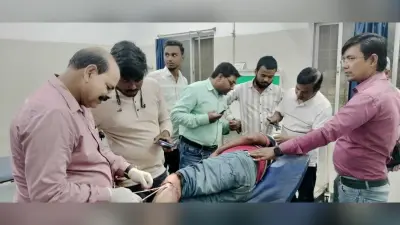 दो बाइक की आमने-सामने टक्कर में वार्ड सदस्य पति गंभीर रूप से जख्मी, स्थिति नाजुक