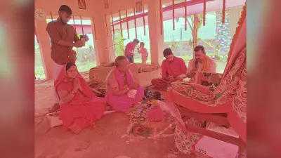 अखंड राम धुन यज्ञ से माहौल भक्तिमय
