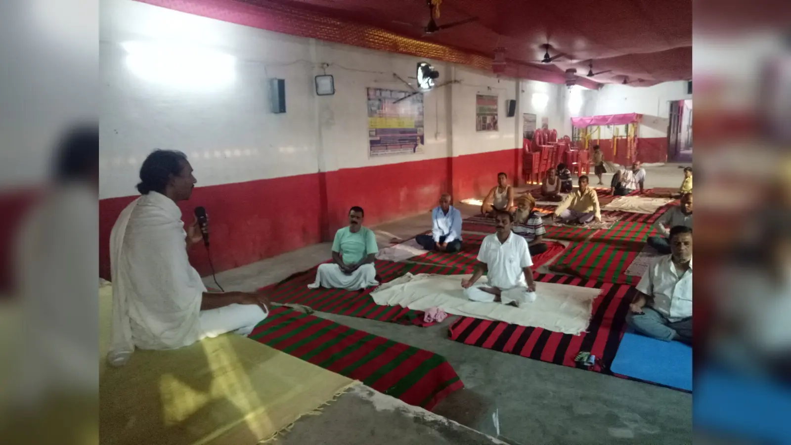 आज योग से मन एवं तन के रोग निदान की चार दिवसीय योग शिविर का होगा समापन