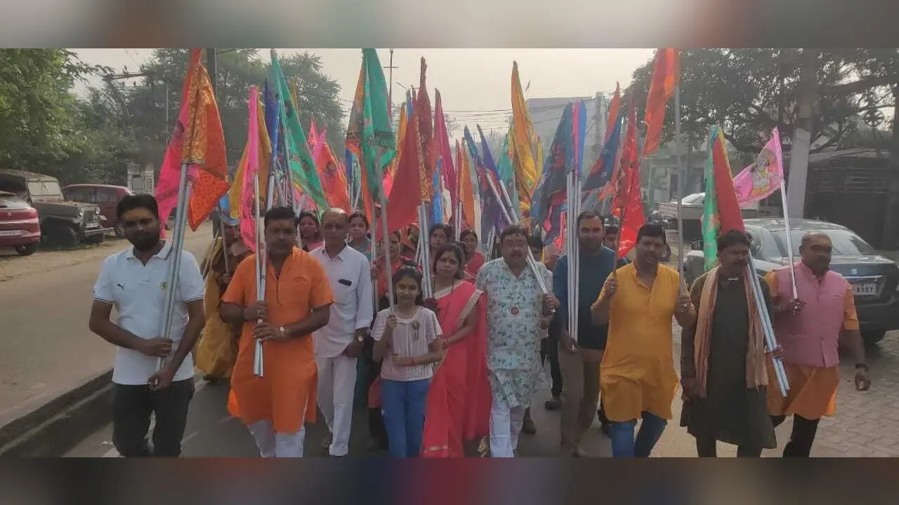 BOKARO NEWS : श्याम बाबा के जन्मोत्सव पर निकली निसान यात्रा