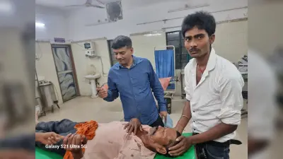आर्केस्ट्रा का चंदा नहीं देने पर पड़ोसी ने तलवार से सिर पर काटकर किया जानलेवा हमला, जख्मी सदर अस्पताल में भर्ती