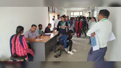 आईसीएआर की परीक्षा में रैंकिंग के आधार किया गया नामांकन