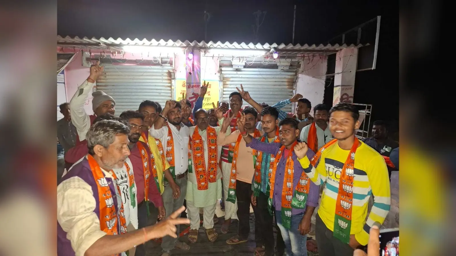 भाजपा में शामिल होने पर माधव ने किया स्वागत