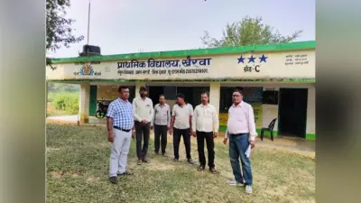 बीडीओ ने लिया बूथों का जायजा, दिये निर्देश