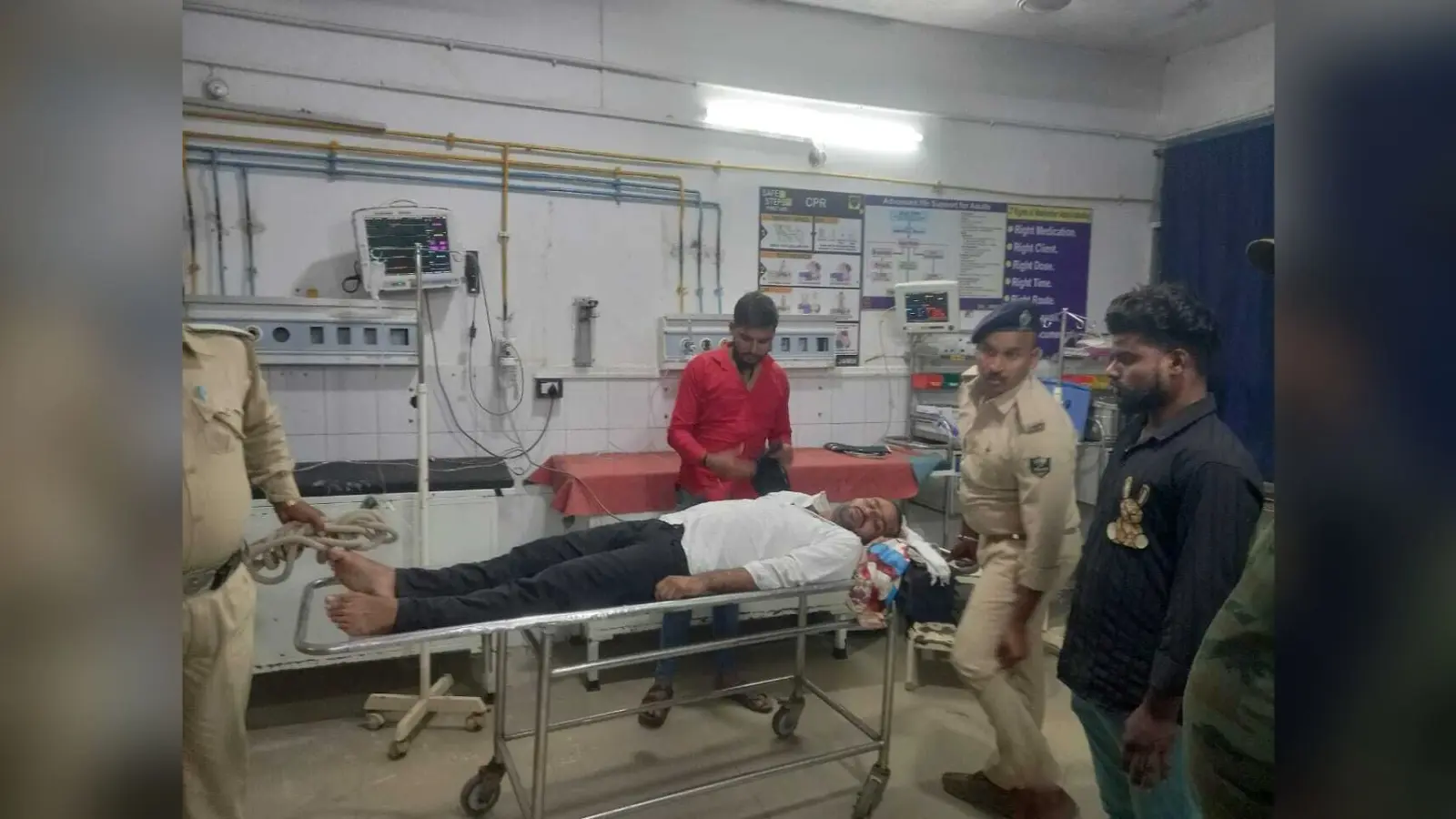 मंडल कारा में बंदी की बिगड़ी तबीयत, अस्पताल में भर्ती