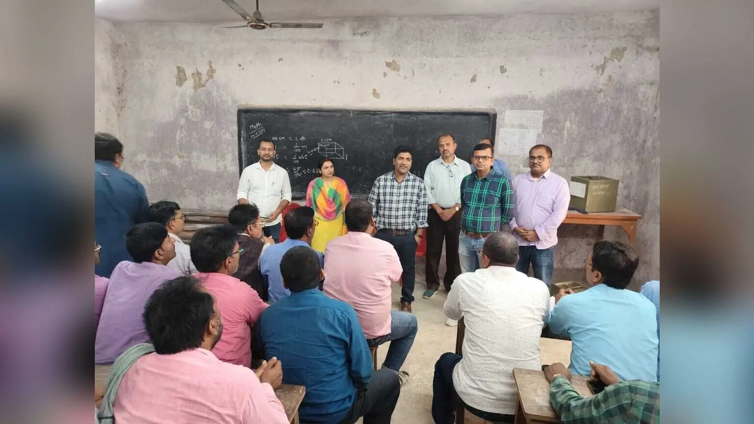पैक्स चुनाव को लेकर मतदान दल कर्मियों को प्रथम चरण का दिया गया प्रशिक्षण