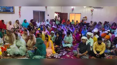 सिंधीपाड़ा गुरुद्वारा में मनायी गयी गुरु नानक देव जी की जयंती