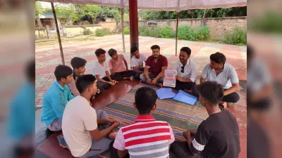 अभाविप ने मतदान के लिए लोगों को किया जागरूक