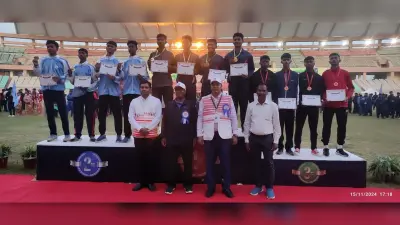 ranchi news : सोसाइटी ऑफ जीसस रांची प्रोविंस का एथलेटिक्स मीट ”चक्रव्यूह 2024” का आगा