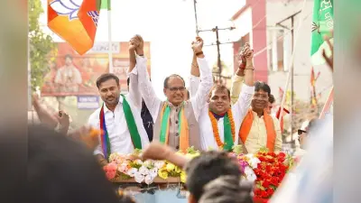 बनेगी एनडीए की सरकार, अजहर को दीजिए जीत का आशीर्वाद: शिवराज