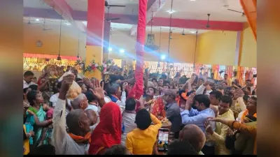 आस्था, संयम व समर्पण भाव से बाबा लक्ष्मीनारायण को अर्पित किया दहियौरी का नैवेद्य
