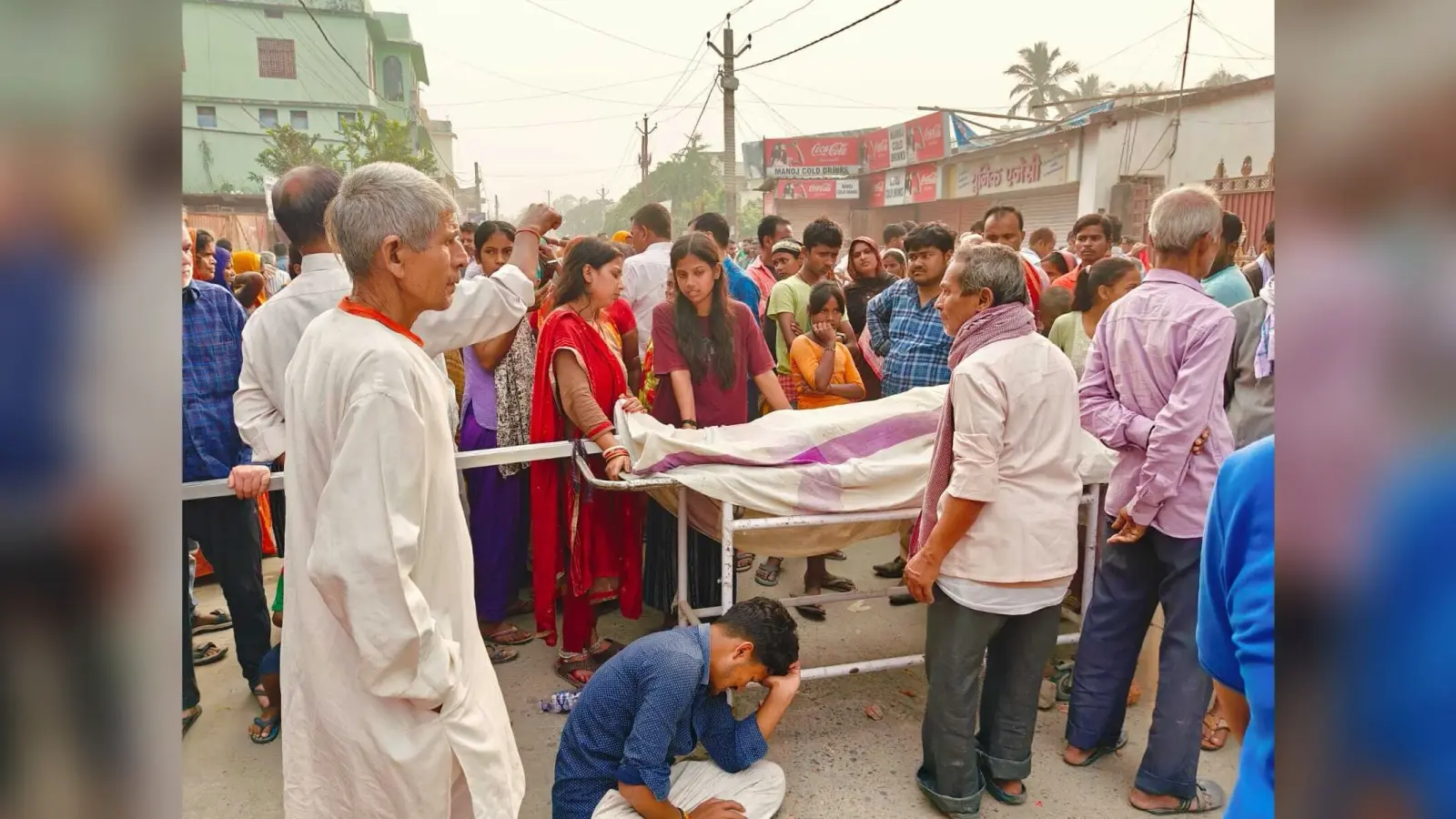 Madhubani News. जेल कर्मी की दिन दहाड़े गोली मार कर हत्या