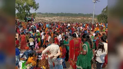 Giridih News :कार्तिक पूर्णिमा पर राजदहधाम में उमड़ा आस्था का सैलाब