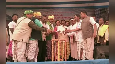 BOKARO NEWS : ललपनिया में तीन दिवसीय अंतरराष्ट्रीय संताल सरना धर्म महासम्मेलन संपन्न