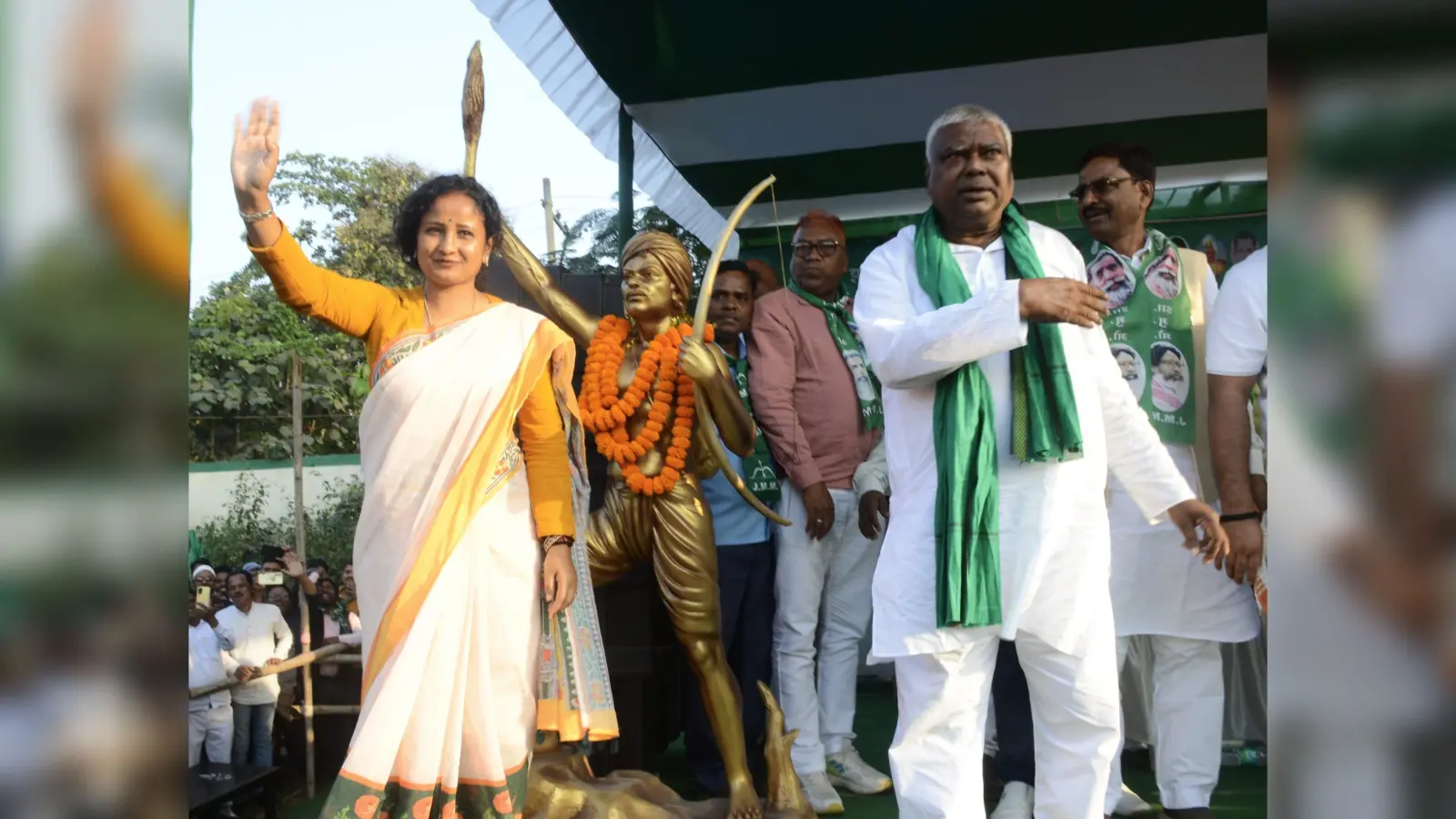 political news : झारखंड की सभ्यता-संस्कृति की रक्षा अबुआ सरकार से ही संभव : कल्पना सोरेन