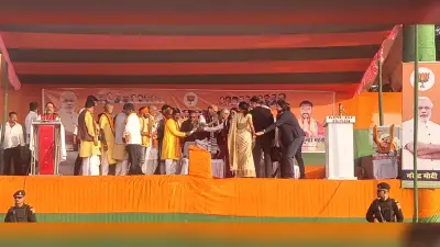 political news : एनडीए के शासन में देश का मान विदेशों में बढ़ा है : राजनाथ सिंह