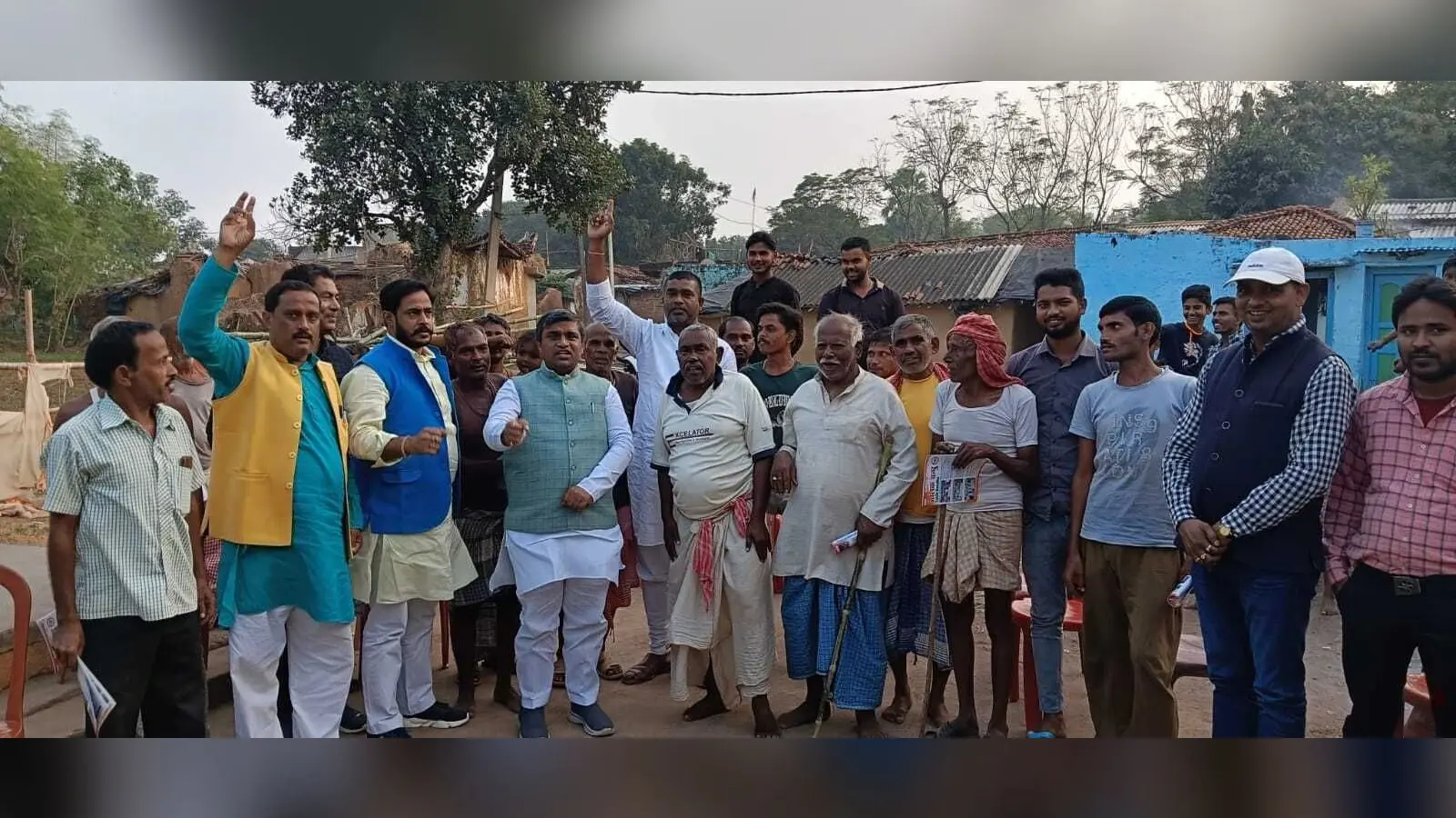 साहू समाज के प्रदेश अध्यक्ष ने महागठबंधन के पक्ष में मांगे वोट