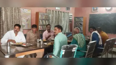 विद्यालय में तिथि भोजन का आयोजन