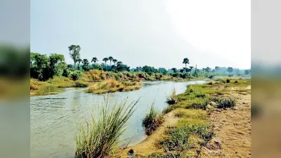 बोलपुर कोपाई नदी से दिनदहाड़े हो रहा बालू खनन