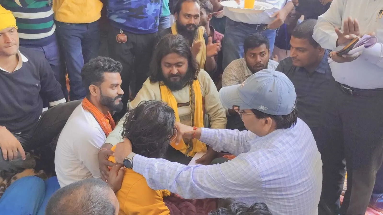 वार्ता के बाद एमएसयू का बेमियादी अनशन समाप्त
