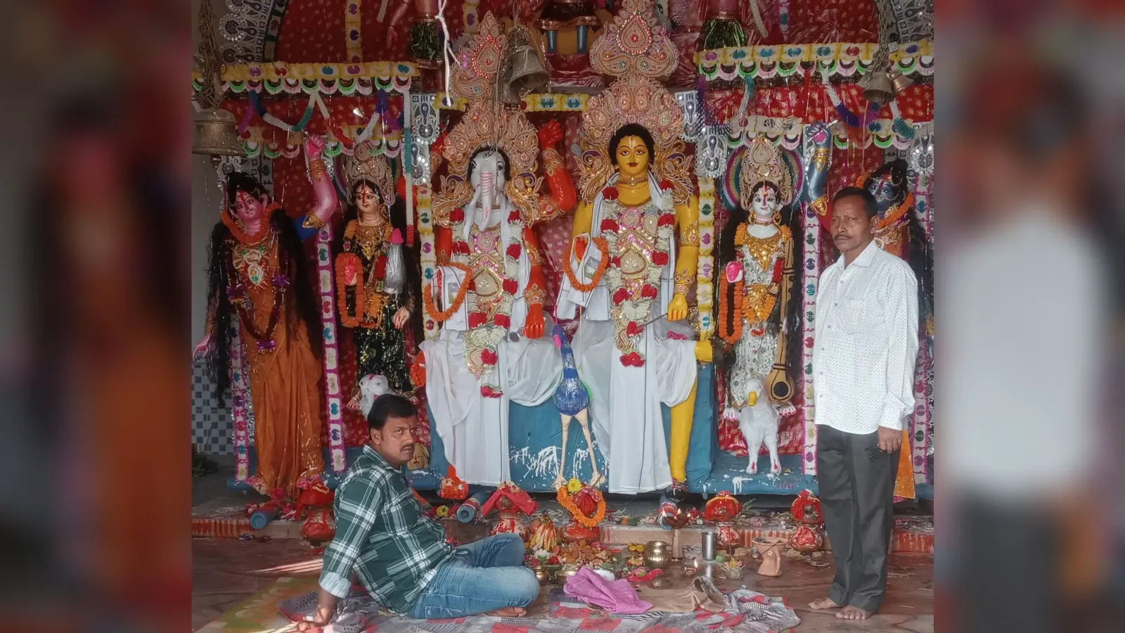 गंगेली में कार्तिक व गणेश पूजा मेला शुरू