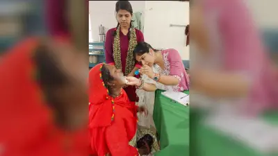 स्वास्थ्य शिविर में 80 मरीजों का हुआ इलाज