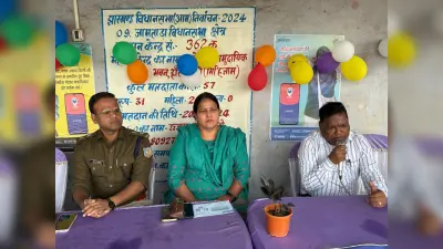 कुष्ठाश्रम पहुंच डीसी ने दिलायी मतदान करने की शपथ