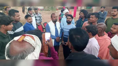 Giridih news :माले प्रत्याशी राजकुमार यादव ने किया जनसंपर्क व रोड शो