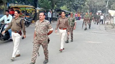 BOKARO NEWS : फ्लैग मार्च निकाला, निर्भिक वोट करने की अपील