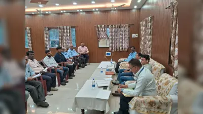 Dhanbad News:डीजीएमएस अधिकारियों ने किया एएमपी कोलियरी का निरीक्षण
