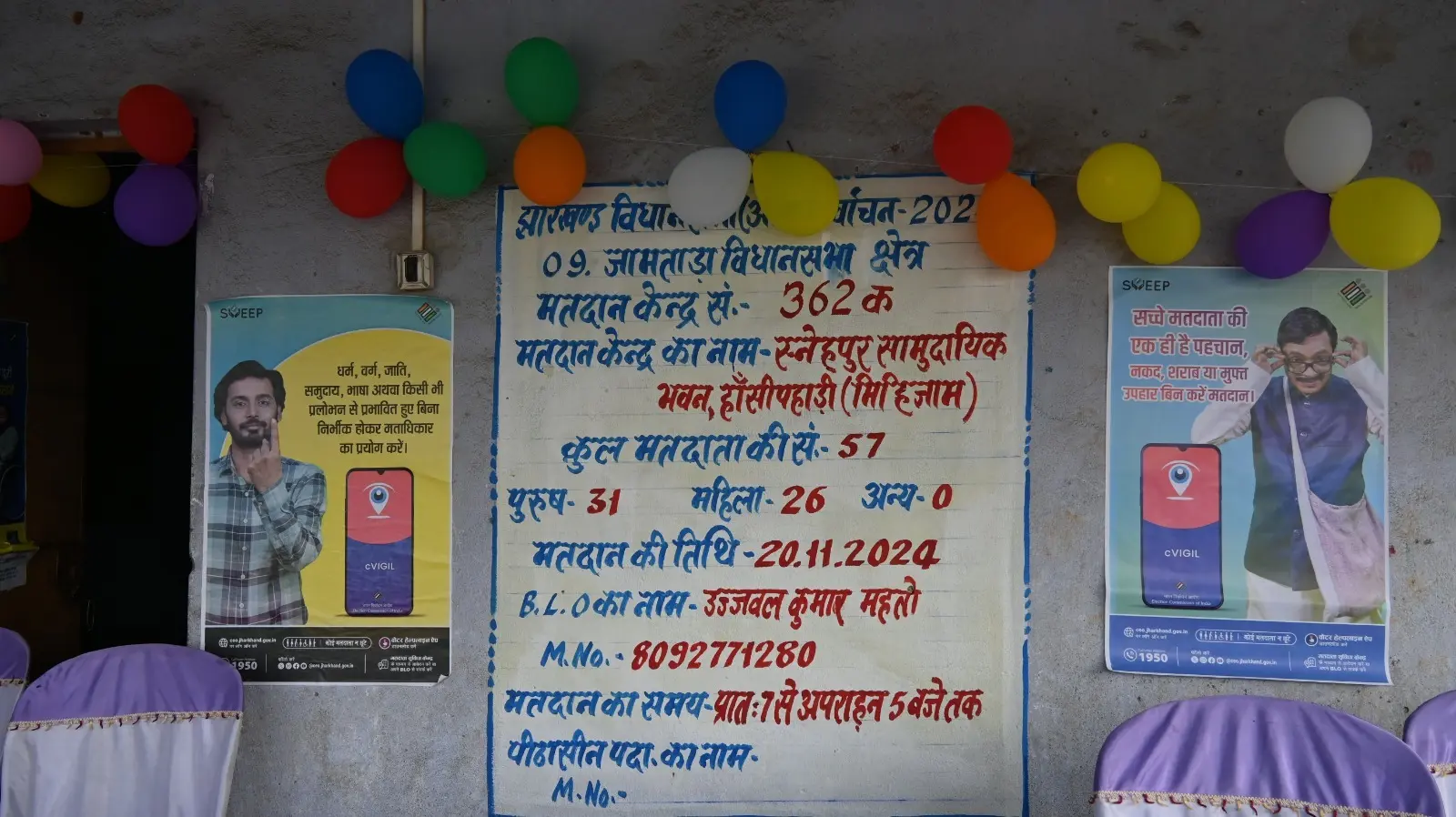Election News: स्नेहपुर कुष्ठ कॉलोनी के 57 पीड़ित पहली बार करेंगे मतदान