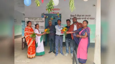 नाला में मतदान के लिए बने हैं 144 बूथ, पहुंचे चुुनाव कर्मी