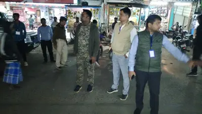 विस चुनाव को लेकर चलाया गया वाहन चेकिंग अभियान