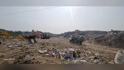 डेड लाइन पार, एजेंसी नहीं हटा सकी सोनारी मरीन ड्राइव से कचरा