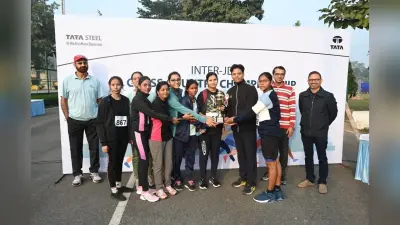 इंटर जेडीसी क्रॉस कंट्री दौड़ में 360 प्रतिभागी हुए शामिल