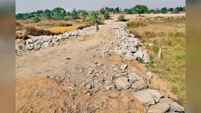 सीयूजे को दी गयी 59.97 एकड़ भूमि पर भू-माफियाओं का कब्जा