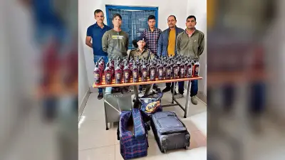 रांची व हटिया आरपीएफ ने जब्त की 46 हजार रुपये की शराब
