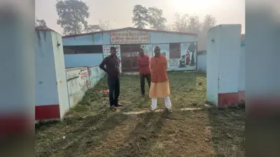 कचरा अवशिष्ट प्रबंधन इकाई के मुख्य गेट के ग्रिल की चोरी