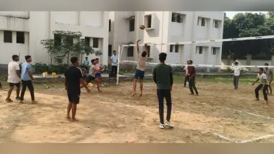 राजकीय पॉलिटेक्निक में उमंग 2024-25 में वाॅलीबॉल में मैकेनिकल विजेता, इलेक्ट्रिकल उपविजेता
