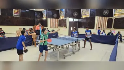 Table Tennis : टेबल टेनिस में सुरेंद्रनाथ सेंटेनरी व फिरायालाल पब्लिक स्कूल बने विजेता
